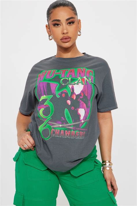 Wu-Tang Clan 36 Chambers Graphic Tee - Black Wash | Fashion Nova