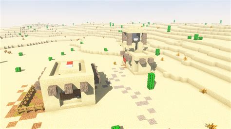 Desert Village Minecraft Map