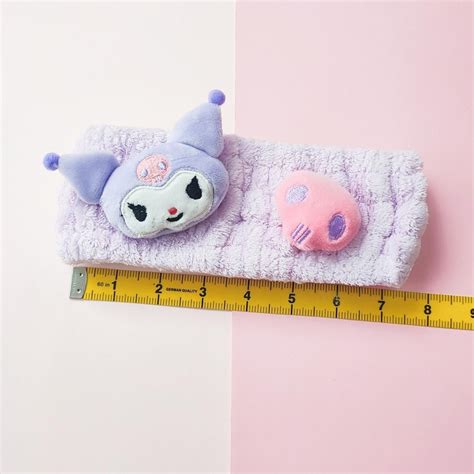 Sanrio Kuromi Hair Band In 2023 Kirby Bags Hair Band Sanrio