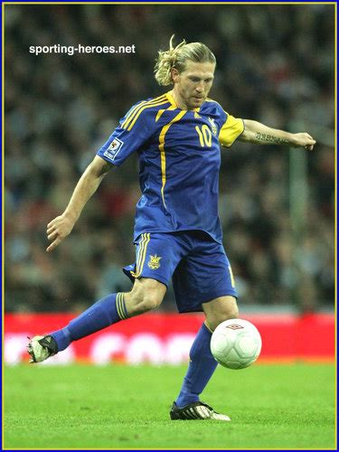 Andriy Voronin Fifa World Cup Qualifying Ukraine