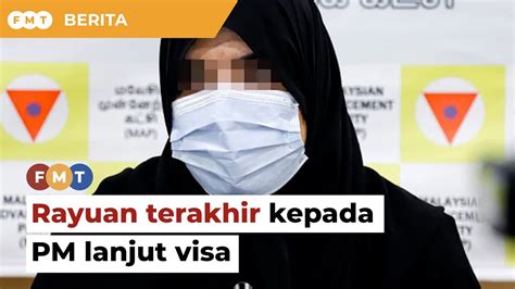 Isteri Wartawan Pakistan Buat Rayuan Terakhir Kepada Pm Lanjut Visa