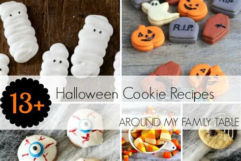 13 Halloween Cookie Recipes - Around My Family Table