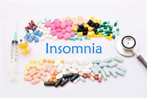 Insomnia Treatment Concept Flat Lay Composition With Sleep Eye Mask