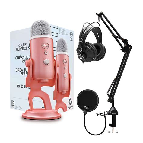 Blue Microphones Yeti Usb Microphone Aurora Collection Pink Reverb