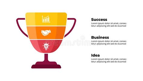 Winner Cup Success Infographic Presentation Slide Template Diagram