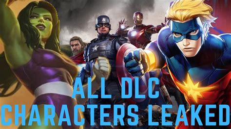 Avengers Game Dlc Leak - IHSANPEDIA