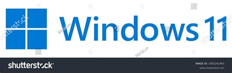 Windows 11 Logo Design Can Use Stock Vector (Royalty Free) 2301241943 ...