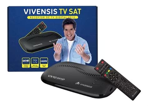 Receptor Vx10 Sat Hd Digital Regional Banda Ku Vivensis Parcelamento