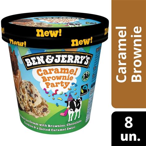 Ben Jerry S Caramel Brownie Party Ml Barosa Congelados Manuel