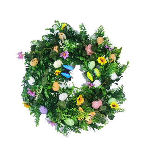 Ø40cm Ostern Deko Tür Kranz Ring mit Ostereiern