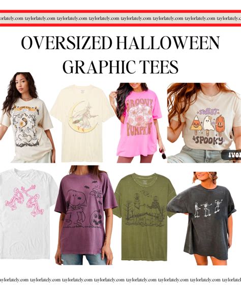 Halloween Graphic Tee Round Up - Taylor, Lately