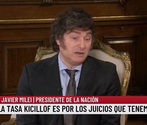 El impuesto que impulsa Milei qué es la Tasa Kicillof