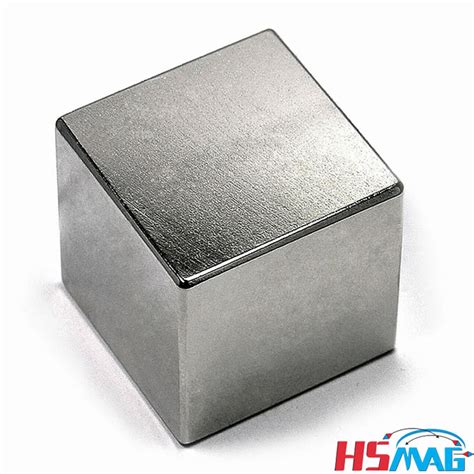 N52 2 Large Cube Super Strong Neodymium Magnets Magnets By HSMAG