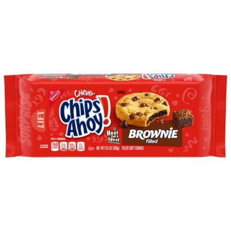 Chips Ahoy! Chewy Brownie Filled Soft Cookies, 9.5 oz - Kroger