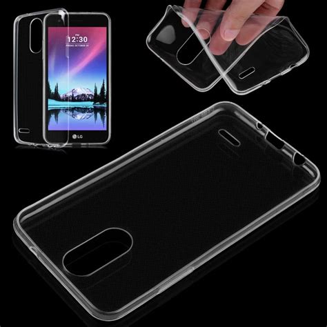 Sanheshun Claro Suave Tpu Funda Para Lg K Piel Conchas Tel Fono