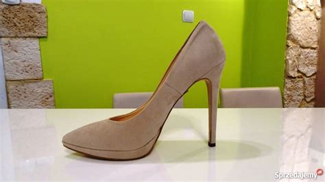 Beżowe nude szpilki OVYE 40 włoskie LIKWIDACJA BUTIKU Żywiec Sprzedajemy pl