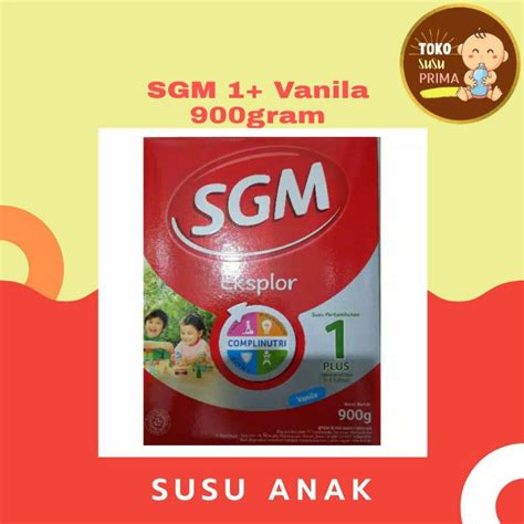 Jual Susu Sgm 1 Vanila 900gr Shopee Indonesia