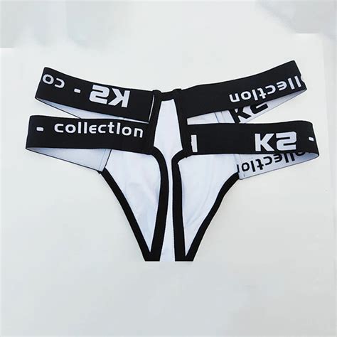 Men Sexy Double Strap Briefs Open Butt Underwear Jockstrap G String Bulge Pouch Underpants Gay