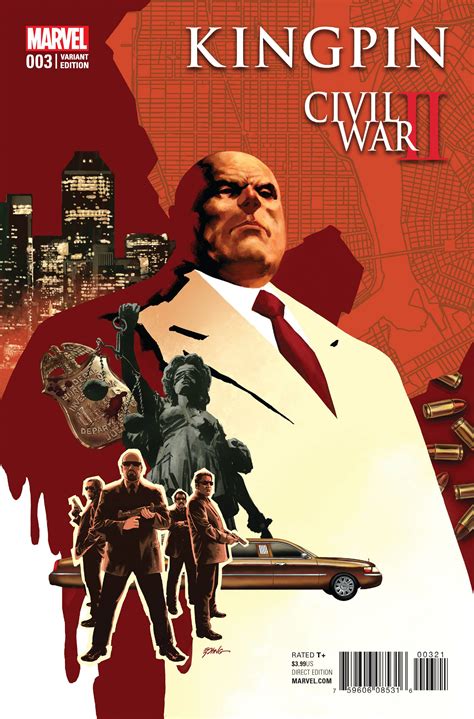 Civil War Ii Kingpin 3 Epting Variant Cover