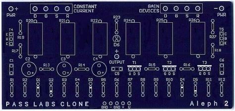 Pass Labs Aleph 2 Diy Amplifier Kk Pcb Layout