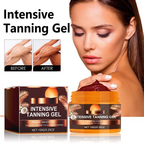 Black Repairing Gel Sun Dark Natural Wheat Color Moisturizing Body Care