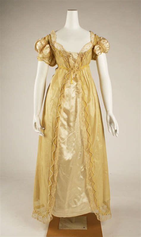 Regency Ball Gowns Ball Gown 1811 Great Britain The Costume Institute At The 1800s