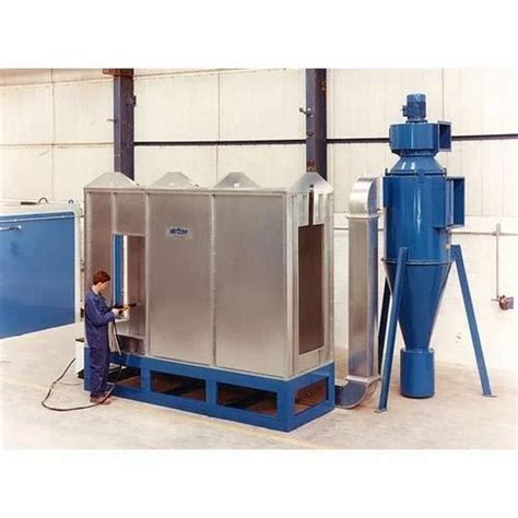 AMAN INDUSTRIES Aluminium Powder Coating Booth Fully Undershot Type