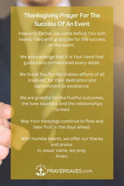 15 Powerful Prayer For Event Success With Samples