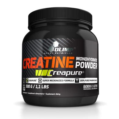 Креатин моногидрат Olimp Creatine Monohydrate Powder Creapure (500 г ...