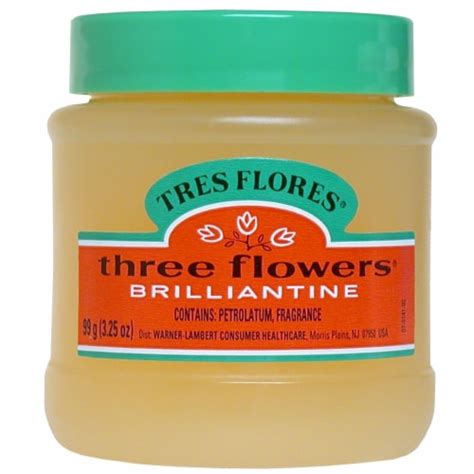 Three Flowers Brilliantine Solid Pomade, 3.25 oz - Fry’s Food Stores