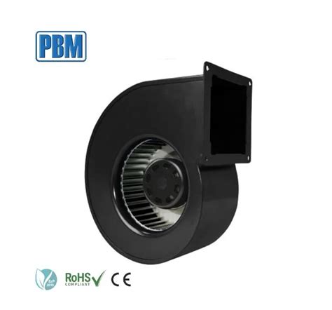 Pbm 140mm 24VDC Metal Impeller Ventilation Single Inlet Centrifugal Fan