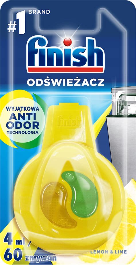 FINISH ZAPACH DO ZMYWARKI CYTRYNOWY LEMON ODŚWIEŻACZ DO 60 ZMYWAŃ