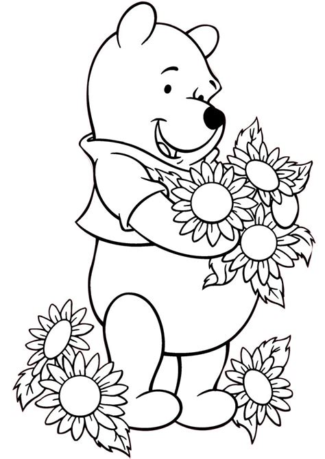 Printable Winnie The Pooh Coloring Pages