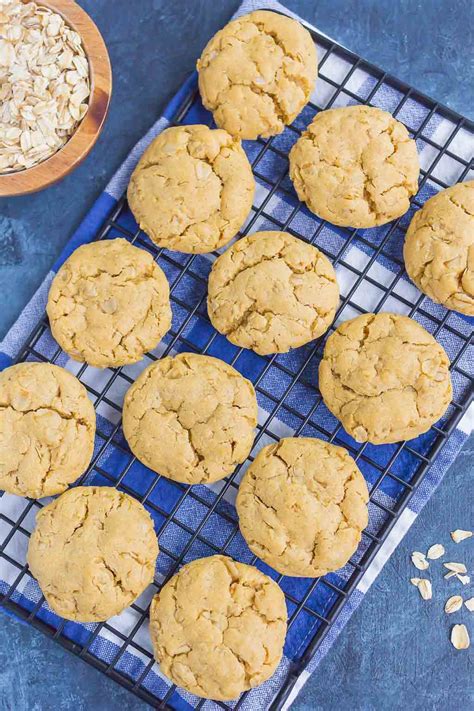 Peanut Butter Oatmeal Cookies Chewy And So Easy Pumpkin N Spice