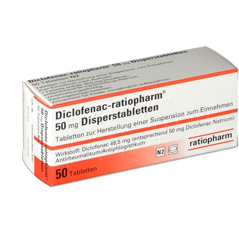 Diclofenac Ratiopharm 50 Mg Trinktabletten Shop