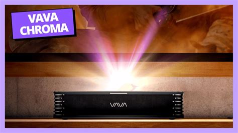 VAVA Chroma 4K Triple Laser TV UST Projector Home Theater