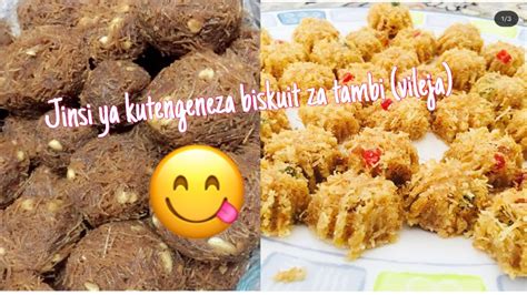 Jinsi Ya Kutengeneza Vileja Vya Tambi Vermicelli Cookiesrahisi Sana