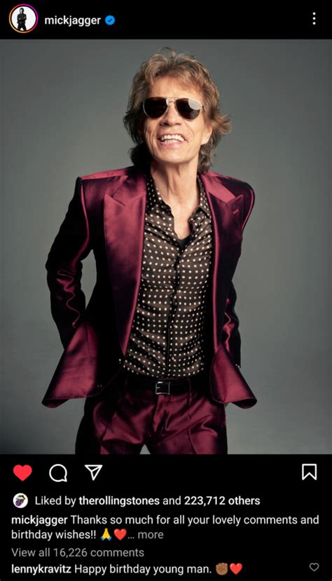 Mick Jagger’s 80th Birthday - DETVCH