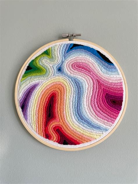 Satin Stitch Design Embroidery | Abstract embroidery, Embroidery ...