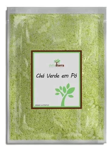 Chá Verde Em Pó 1 Kg Della Terra Sabor Arruda MercadoLivre