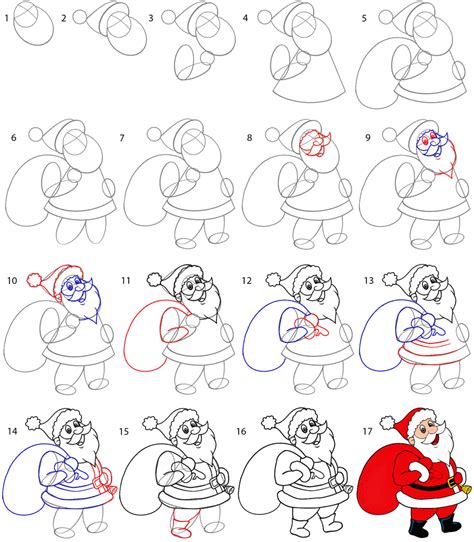 Art Hub For Kids How To Draw Santa / Watch the short video, and ...