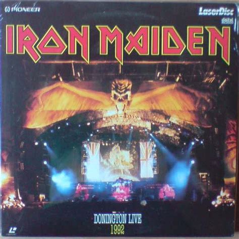 Iron Maiden Donington Live 1992 1994 Clv Laserdisc Discogs