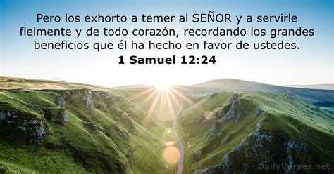 8 de octubre de 2022 Versículo de la Biblia del día 1 Samuel 12 24