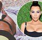 Kim Kardashian Shares Another Sexy Selfie In Tiny Pink Bikini Daily Mail Online