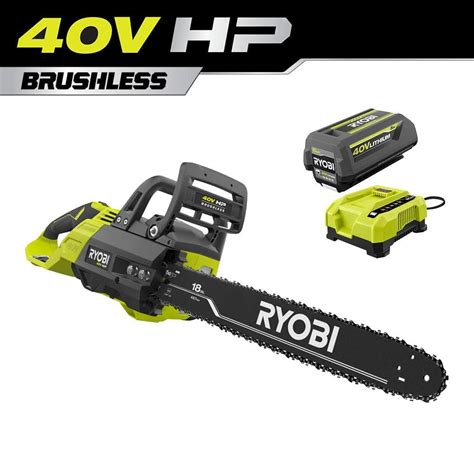 Ryobi 40V HP Brushless 18 Inch Chainsaw Review RY40580 PTR Atelier