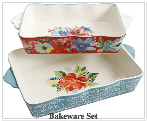 The Pioneer Woman Baking Dish Spring Bouquet 2 Piece Baker Set Floral