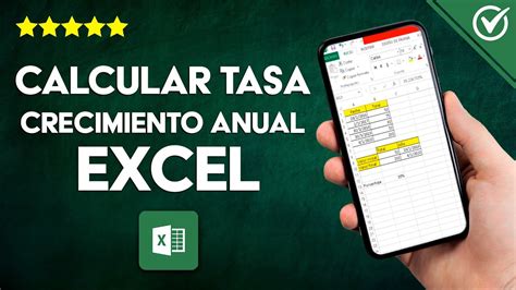 Cómo Calcular La Tasa De Aumento O Crecimiento Anual En Excel Youtube