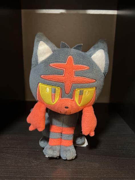 Mavin | Pokemon LITTEN Plush Stuffed Animal 8" TOMY Cat 2017