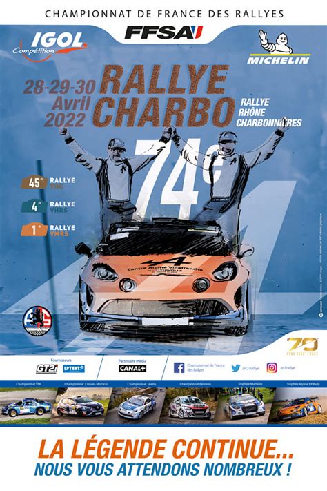 Liste Des Engag S Rallye Rh Ne Charbonni Res