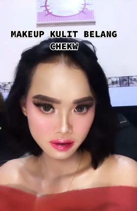 Transformasi Makeup Wanita Berkulit Sawo Matang Dan Belang Ini Ha